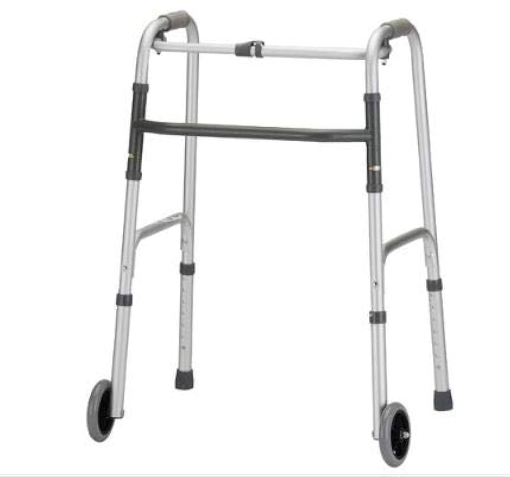 ベリック LW(ワイド) Amazon.com: Folding Walker with 5 INCH Wheels- Adult by NOVA